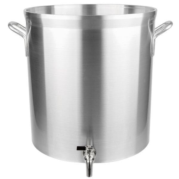 60 Qt Heavy Duty Aluminum Stock Pot with Faucet M628260