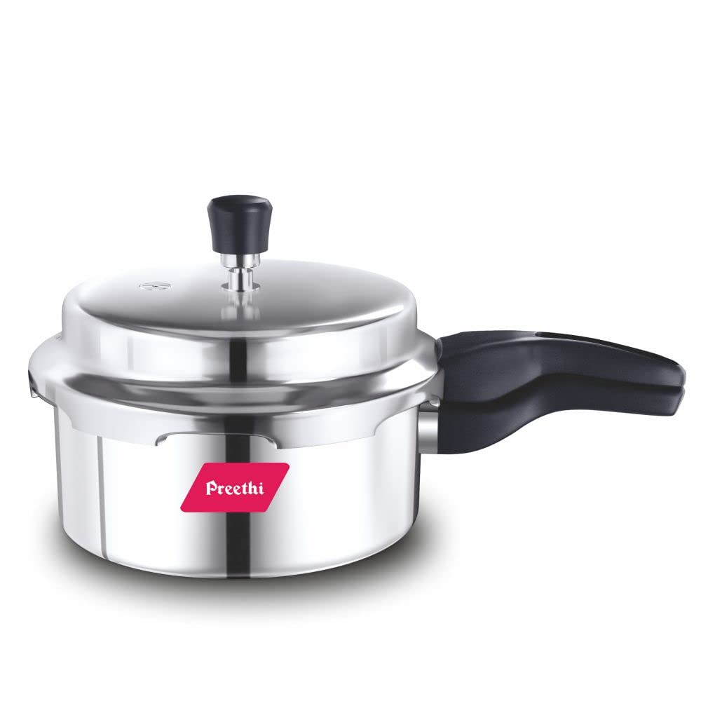 Stainless Steel Outer Lid Pressure Cooker, 3 Litres S214