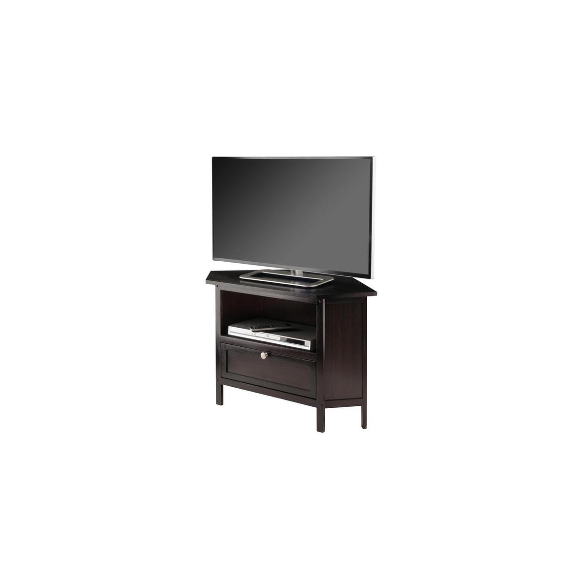 Corner TV Stand up to 27" Espresso F58254
