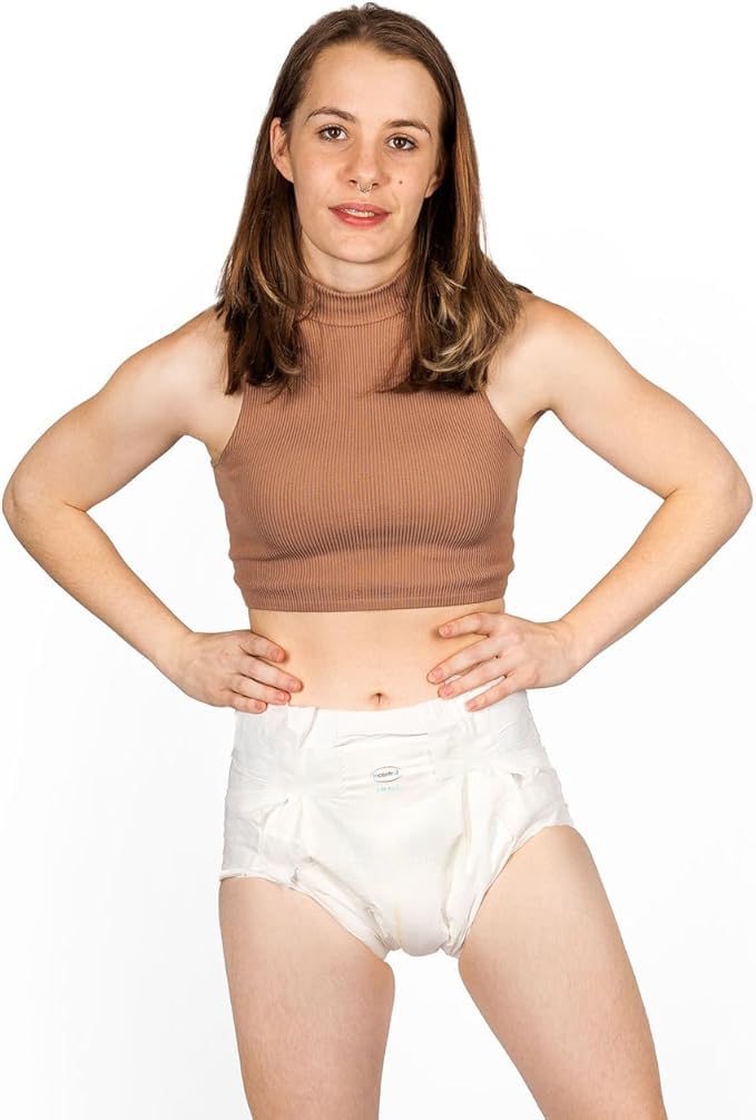 Adjustable Maximum Absorbency Disposable Briefs 2X-Large 12 Count A7562