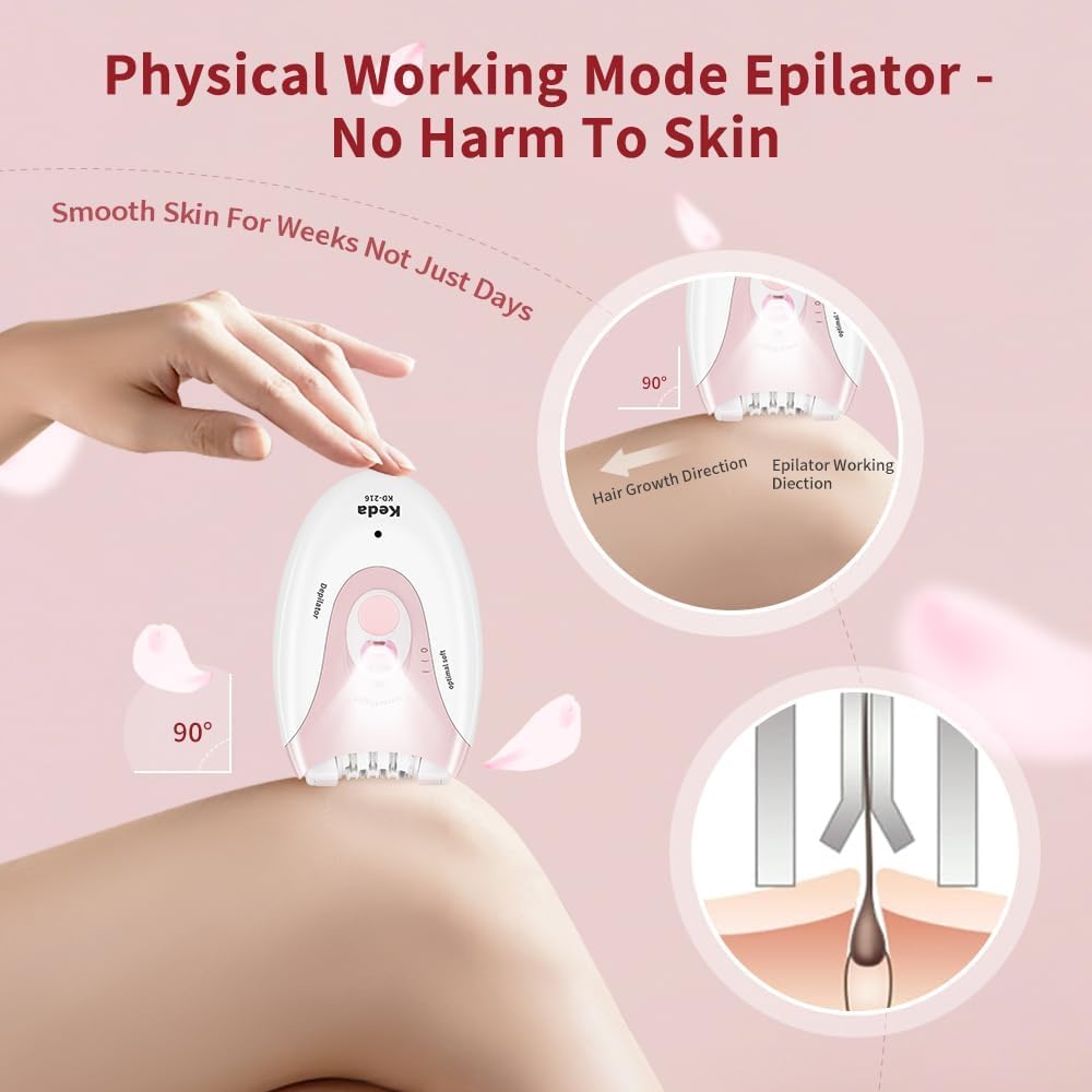 Epilator for Women with LED Light L5361