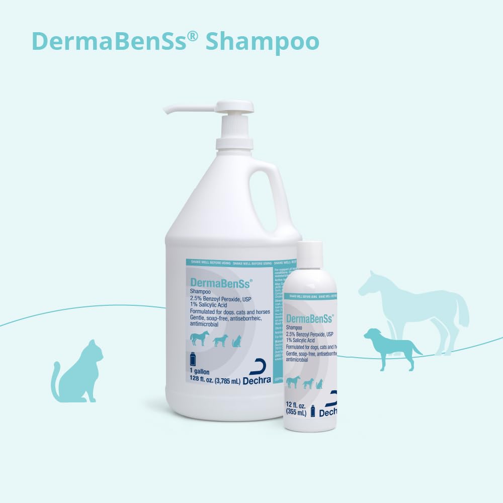 Shampoo for Dogs, Cats and Horses, 12 Fl Oz U23513