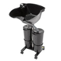 Portable Adjustable Plastic Shampoo Bowl with 2 Water Tanks D72106