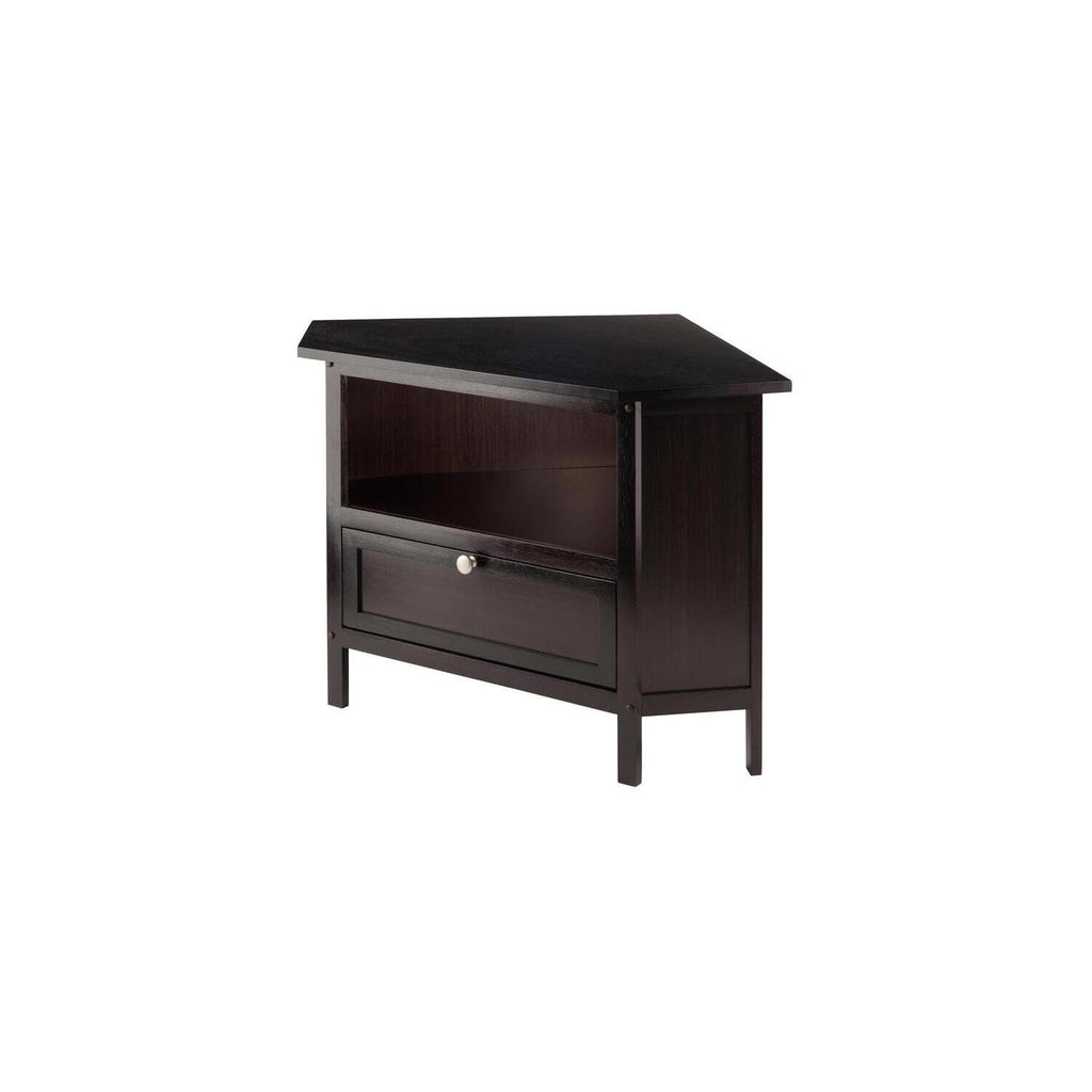 Corner TV Stand up to 27" Espresso F58254