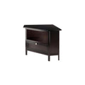 Corner TV Stand up to 27" Espresso F58254