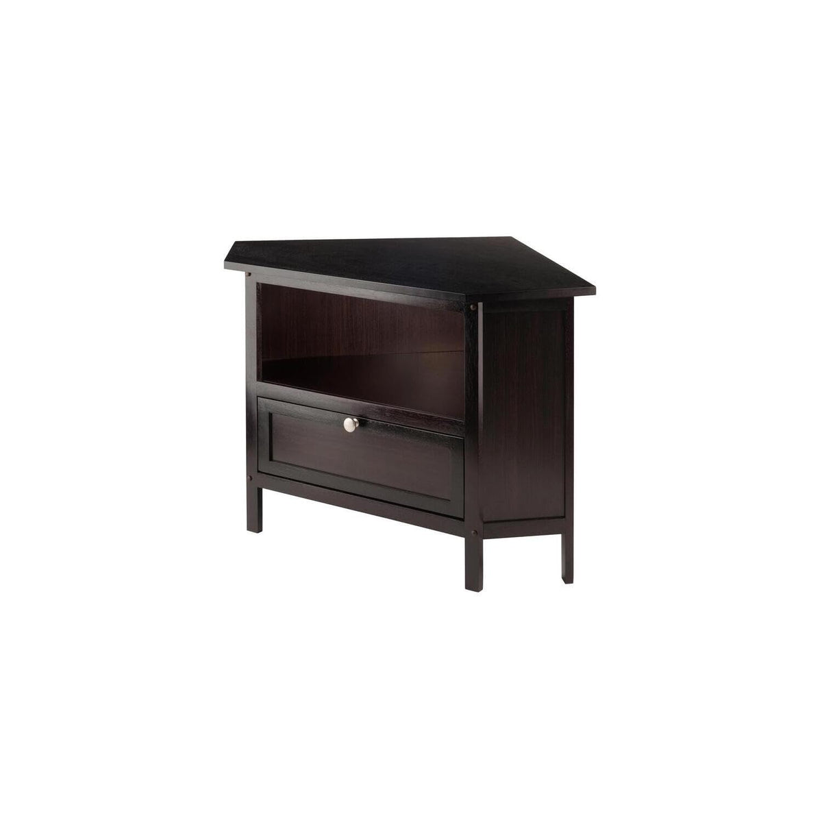 Corner TV Stand up to 27" Espresso F58254