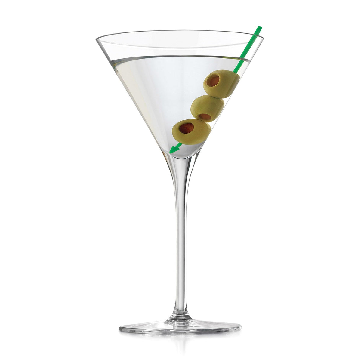 Clear 10 oz Stemmed Martini Glasses Set of 4 G487221
