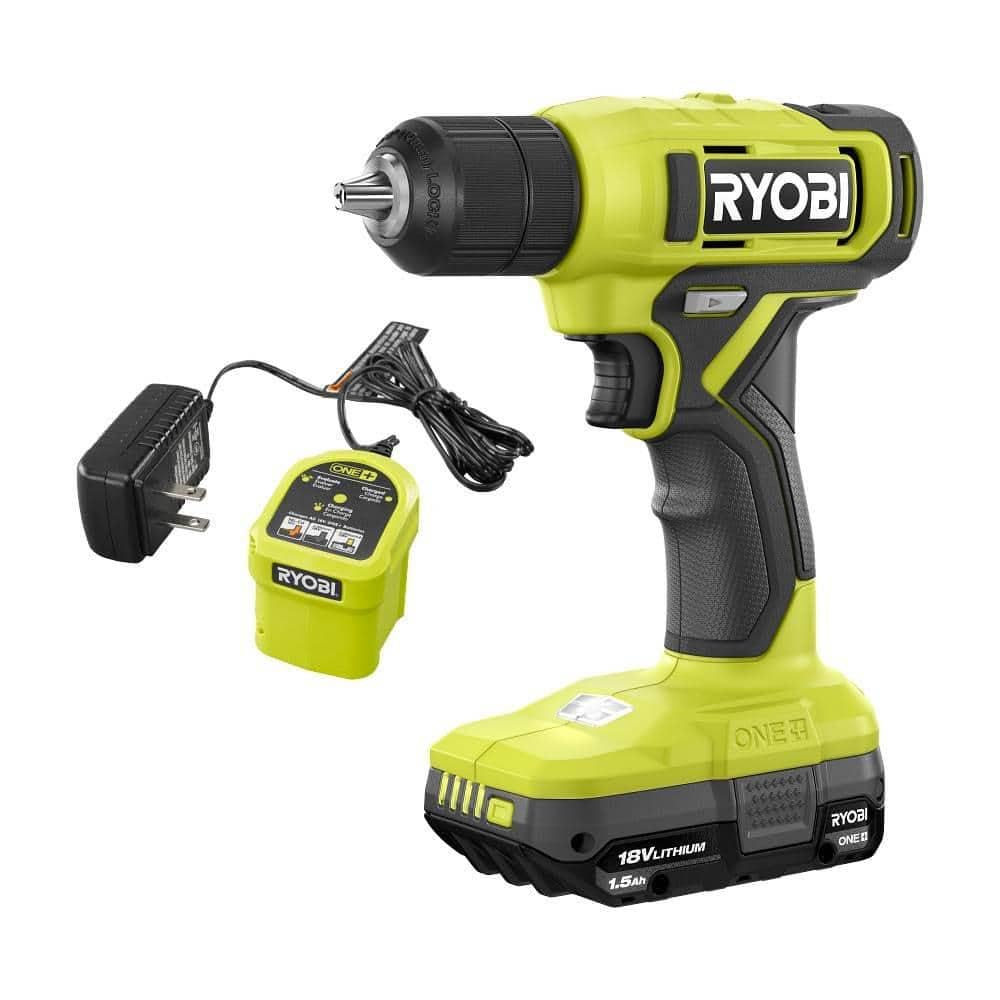 18V Cordless 3/8 in. Drill/Driver Kit with Battery and Charger O380