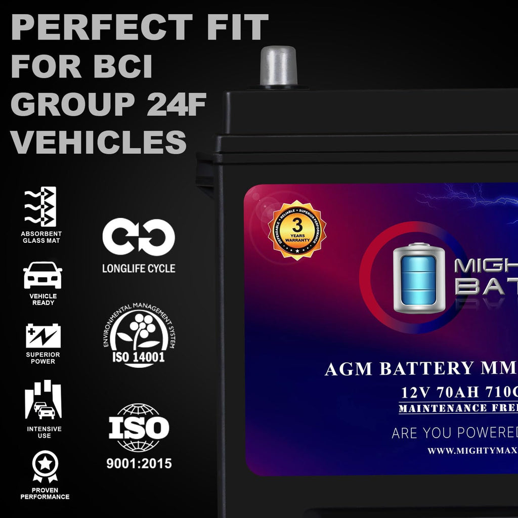 12V 70Ah AGM Replacement Battery W29987