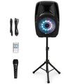 15" 1500W 2-Way Portable PA Speaker System I7132