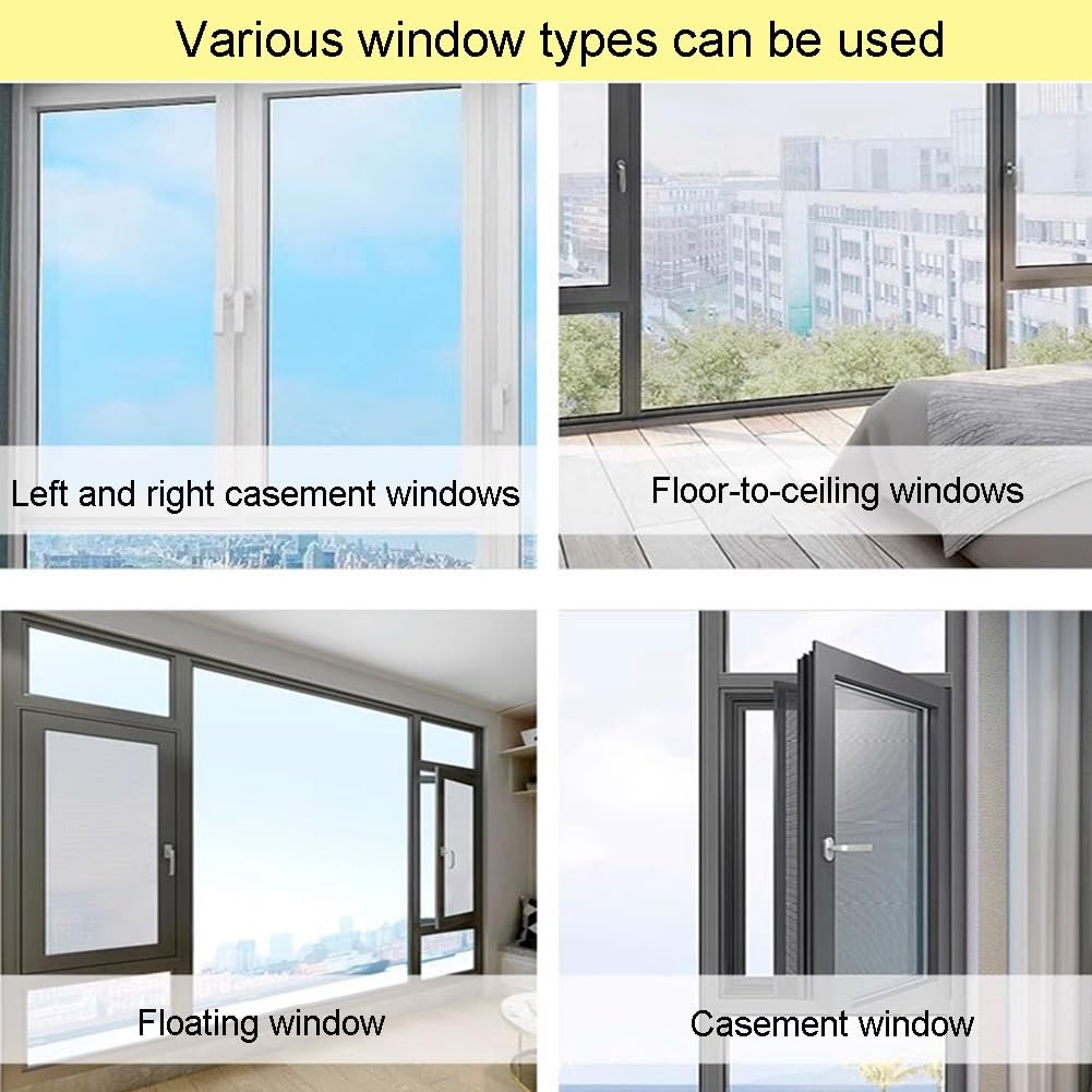 Black Adjustable Child Safety Window Guard Z8471