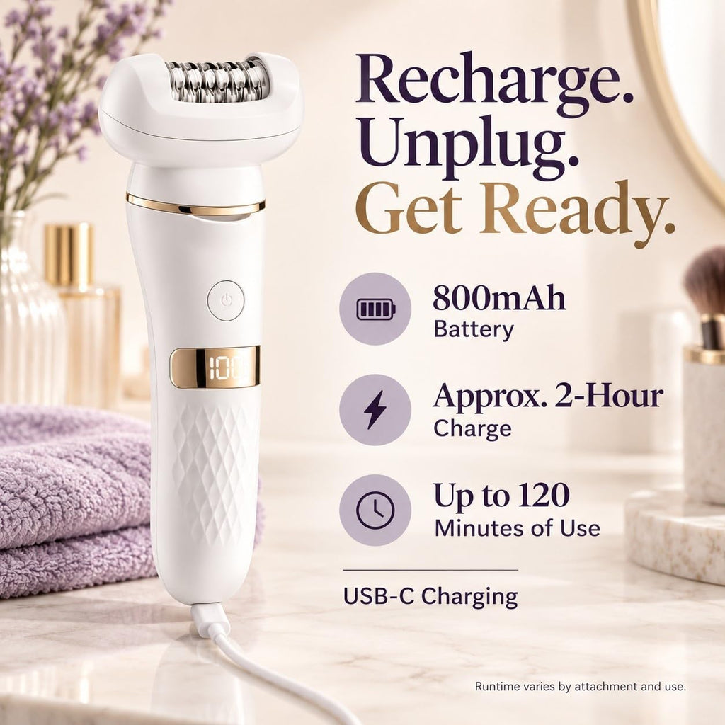 5-in-1 Electric Shaver IPX7 Waterproof Y749