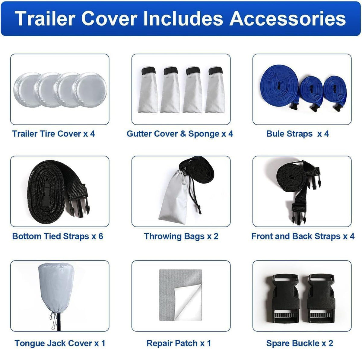 Heavy Duty Waterproof RV Cover T230