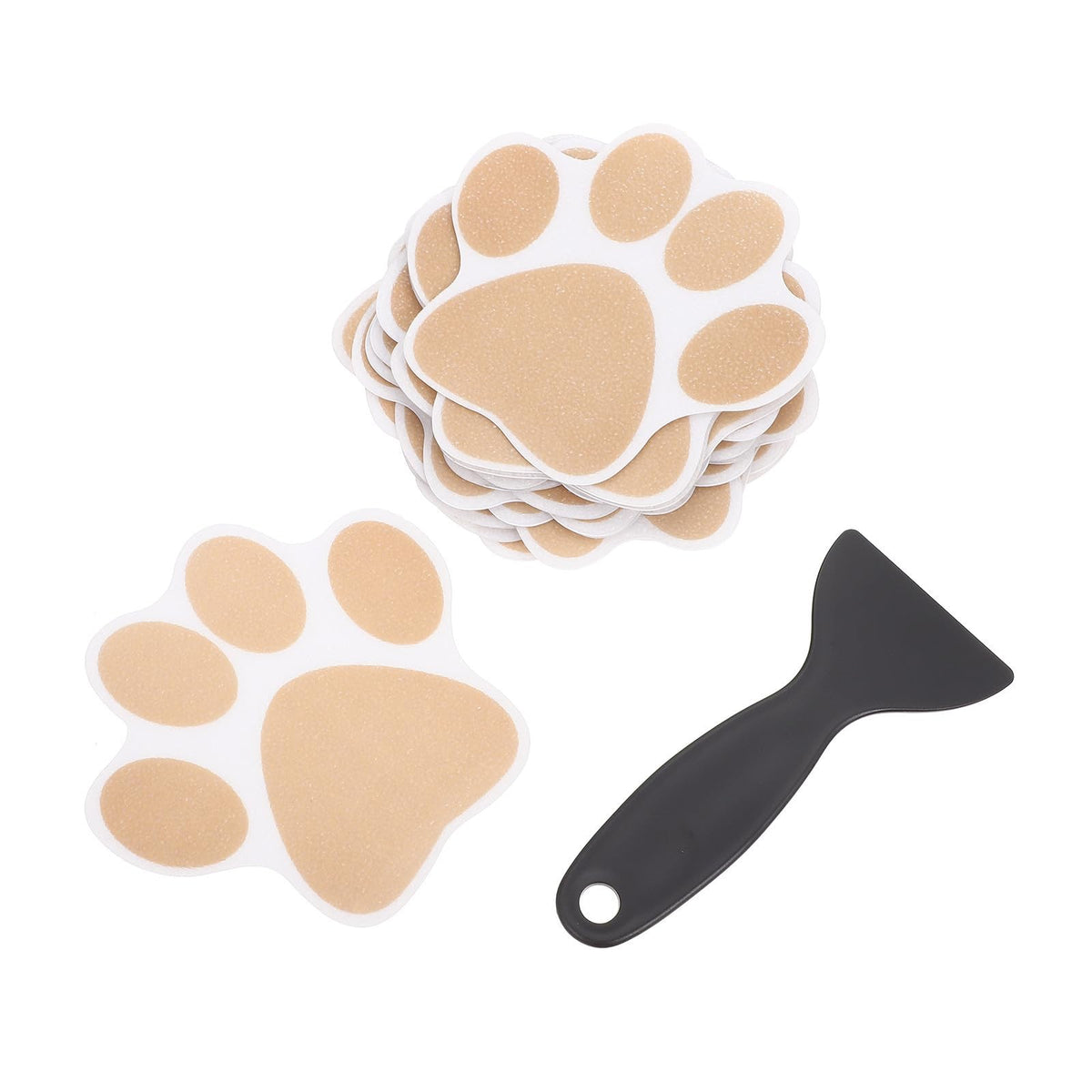 Dog Paw Non Slip Bathtub Stickers with Scraper J72232