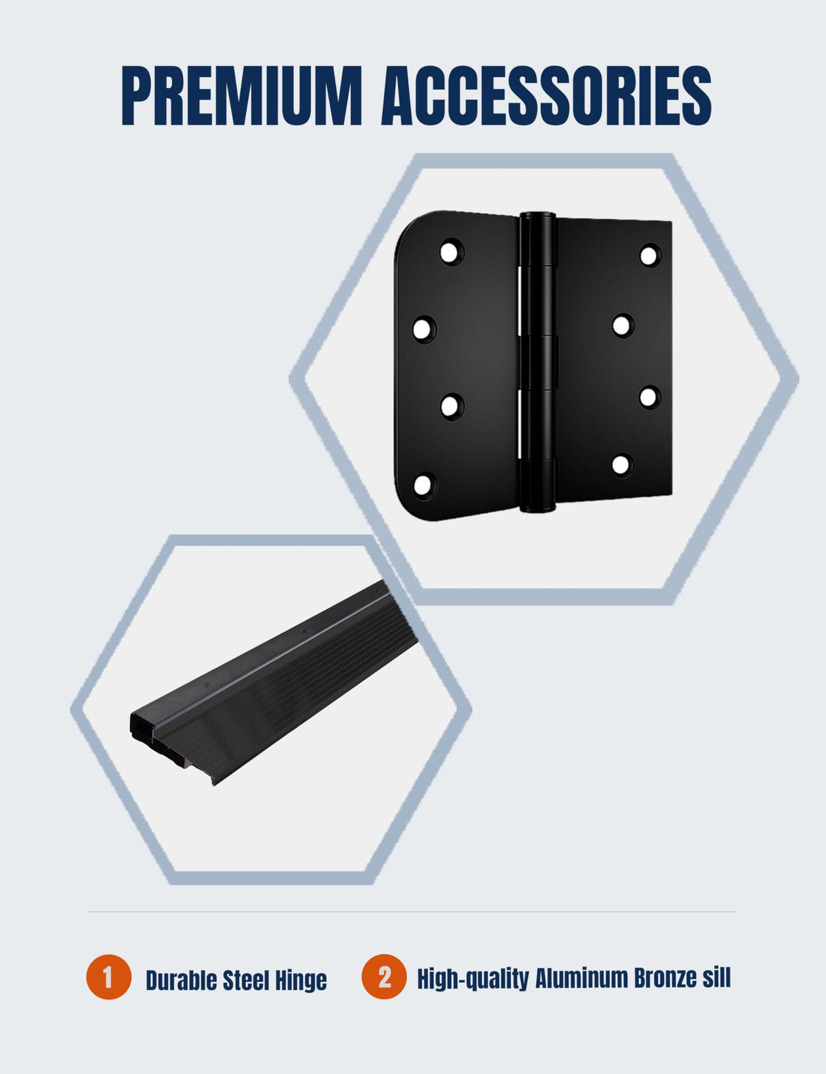 36" x 80" Fiberglass Left-Hand Inswing Entry Door Z48353