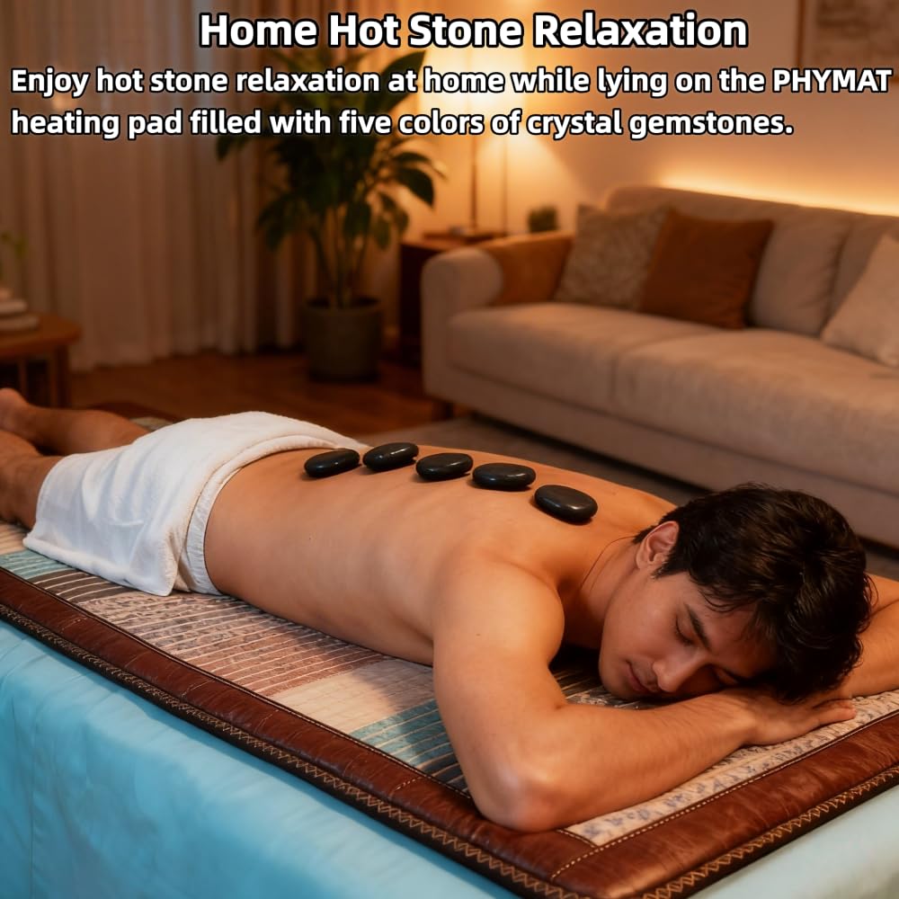 5-Gemstone Far Infrared Heating Mat Q9408