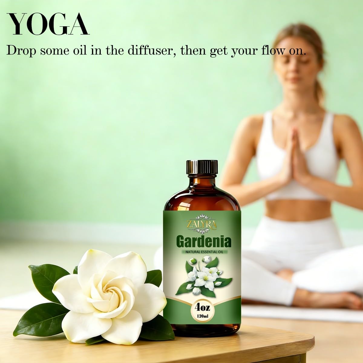 Gardenia & Lavender Essential Oil 4 Fl Oz + 0.33 Fl Oz E882