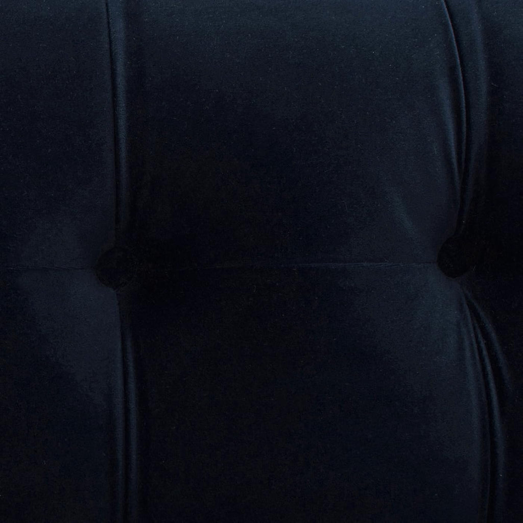Dark Navy Blue Performance Velvet Tufted Sofa H517044