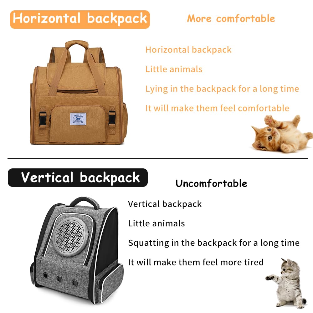 Breathable Collapsible Pet Backpack Carrier W86124