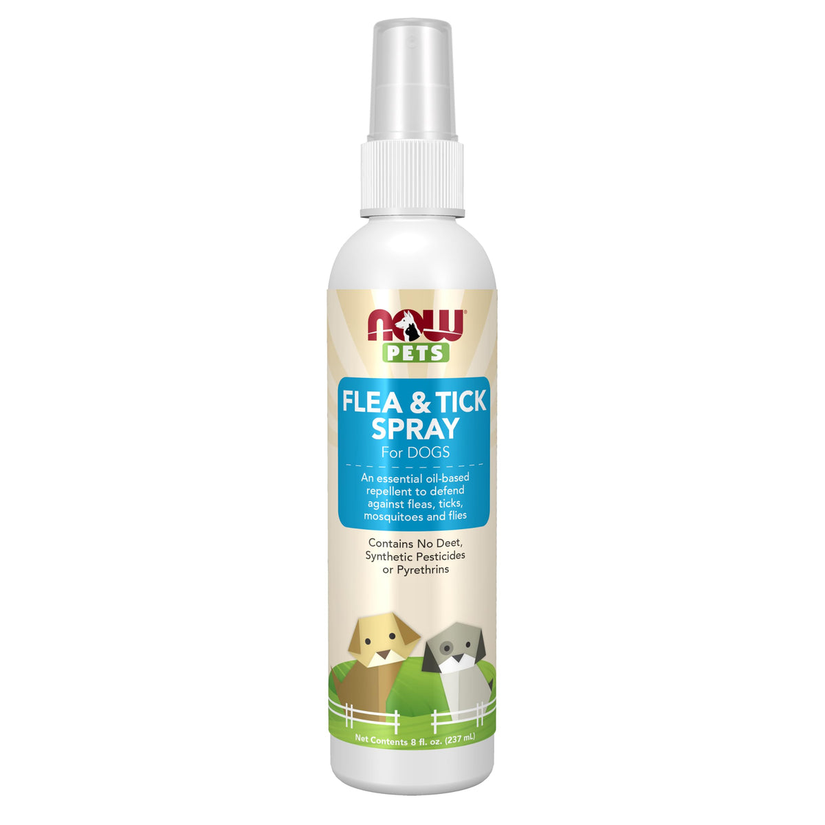 Flea and Tick Spray for Dogs 8-Ounce L114452