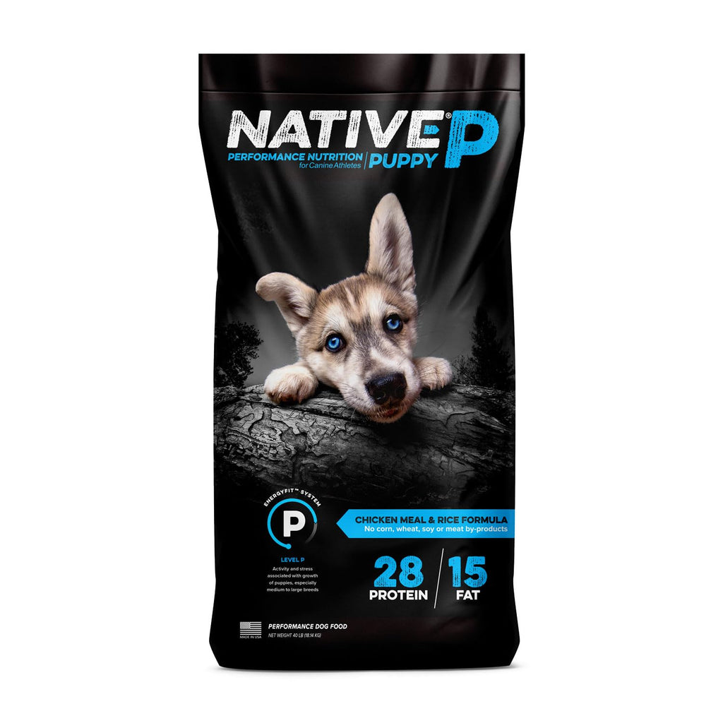 Chicken Meal and Rice Puppy Food 40 Pound Bag J233102