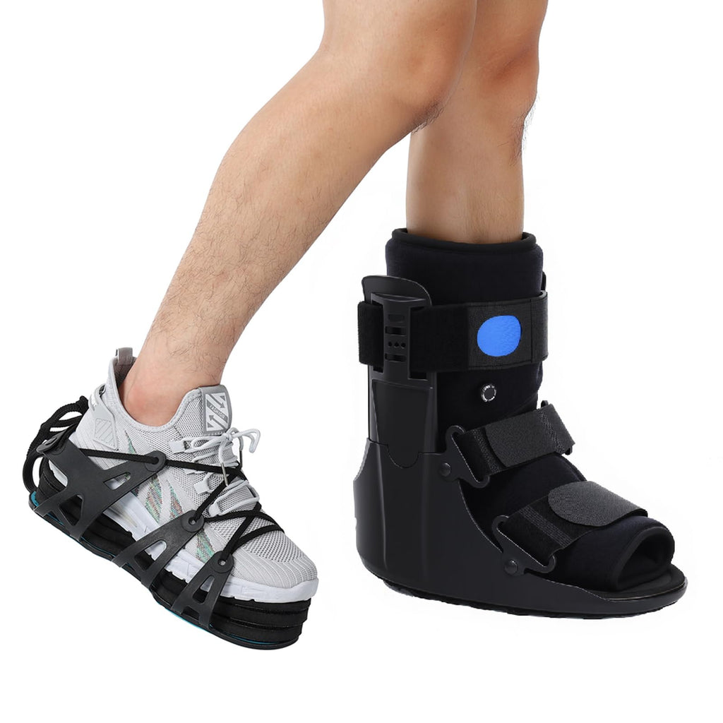 Inflatable Air Cam Walker Fracture Boot with Adjustable Shoe Lift Q1588