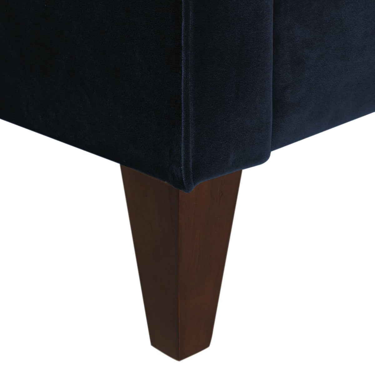 Dark Navy Blue Performance Velvet Tufted Sofa H517044