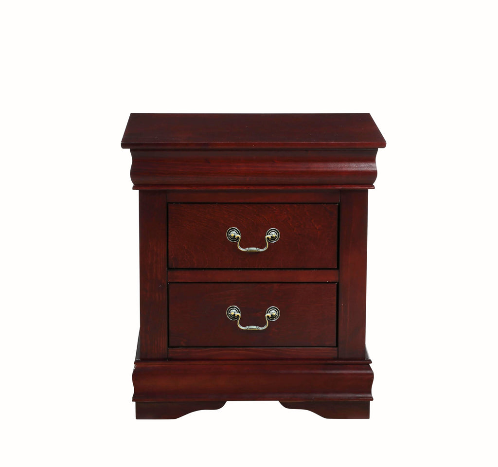 2-Drawer Wood Nightstand O92100