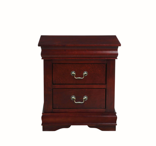 2-Drawer Wood Nightstand O92100