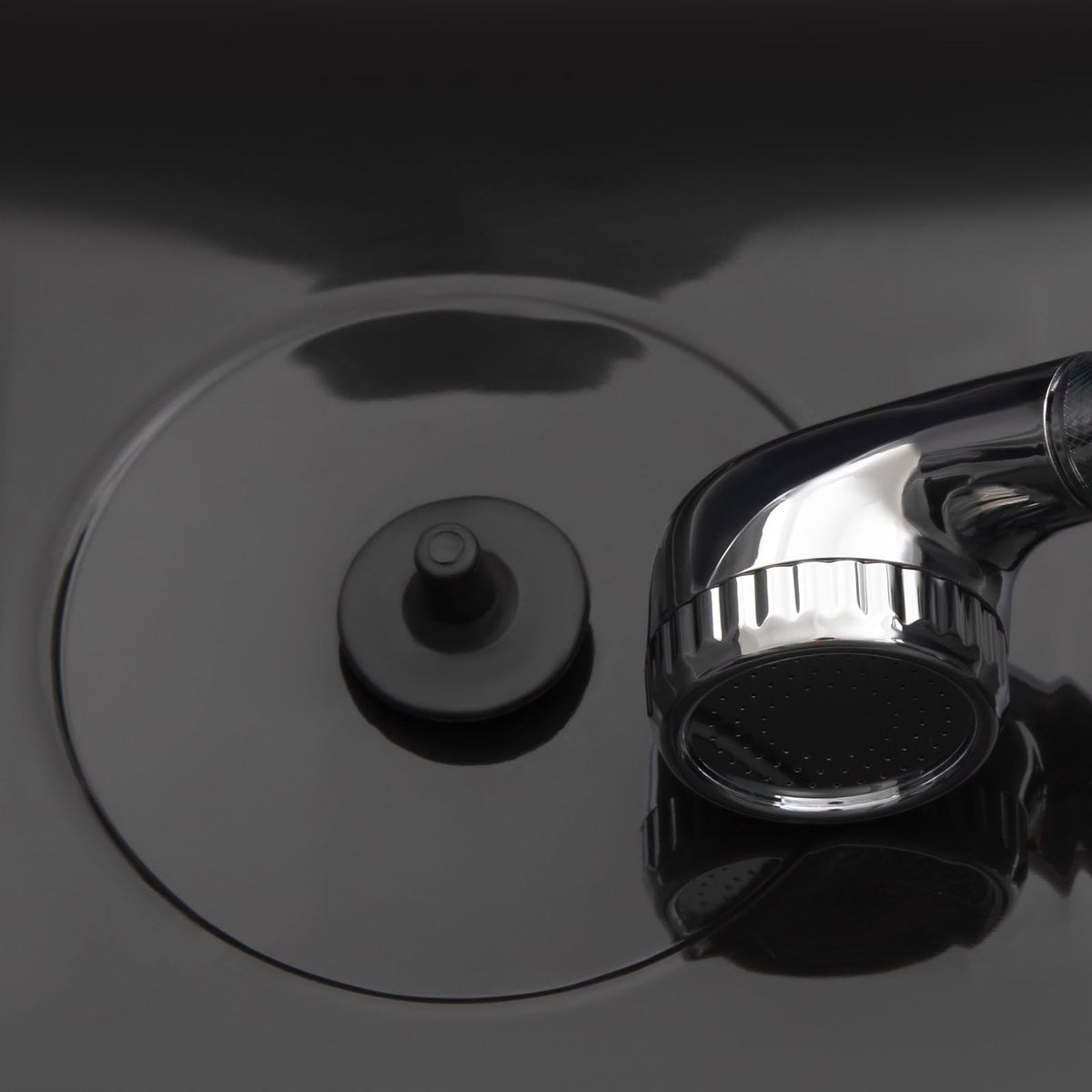 Portable Adjustable Plastic Shampoo Bowl with 2 Water Tanks D72106