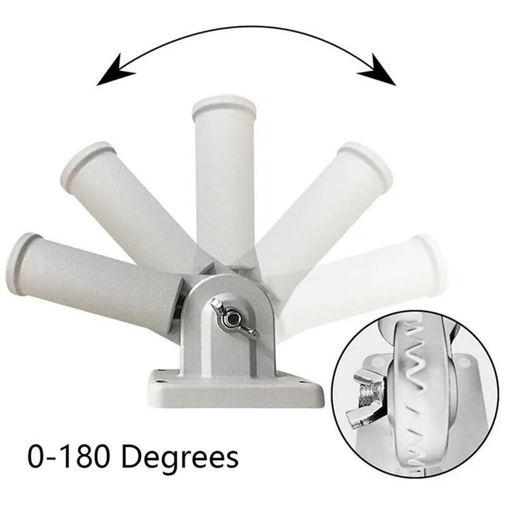 2 PCS Aluminum Adjustable Flag Pole R8882