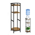 Wood 5 Gallon Water Dispenser Stand with Storage Shelf O259