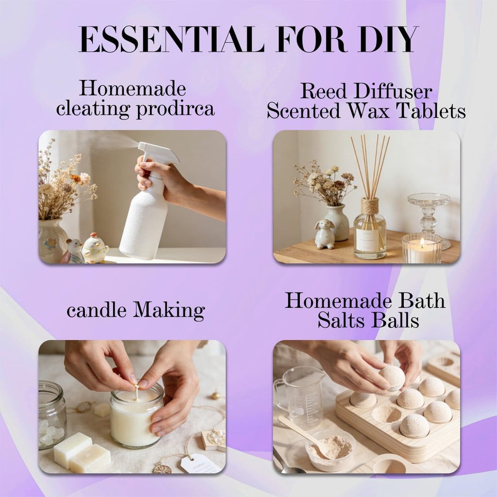 Gardenia & Lavender Essential Oil 4 Fl Oz + 0.33 Fl Oz E882