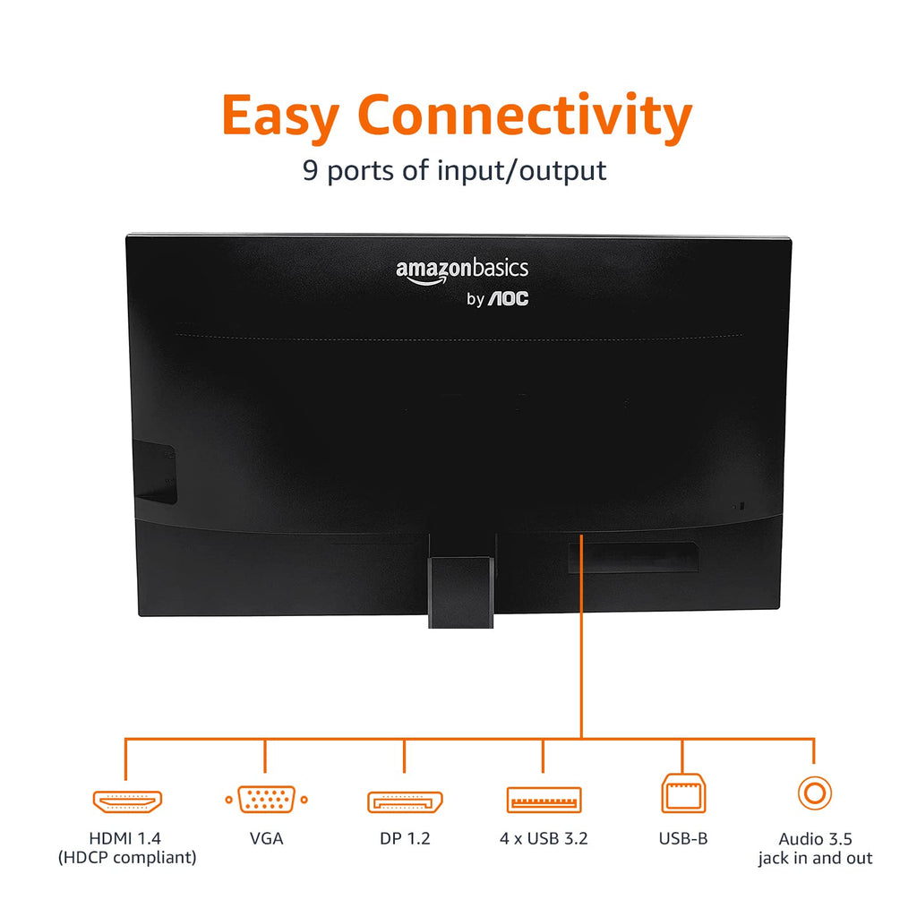 27 in IPS Monitor, Full HD 1080P, 75 Hz, Black L215
