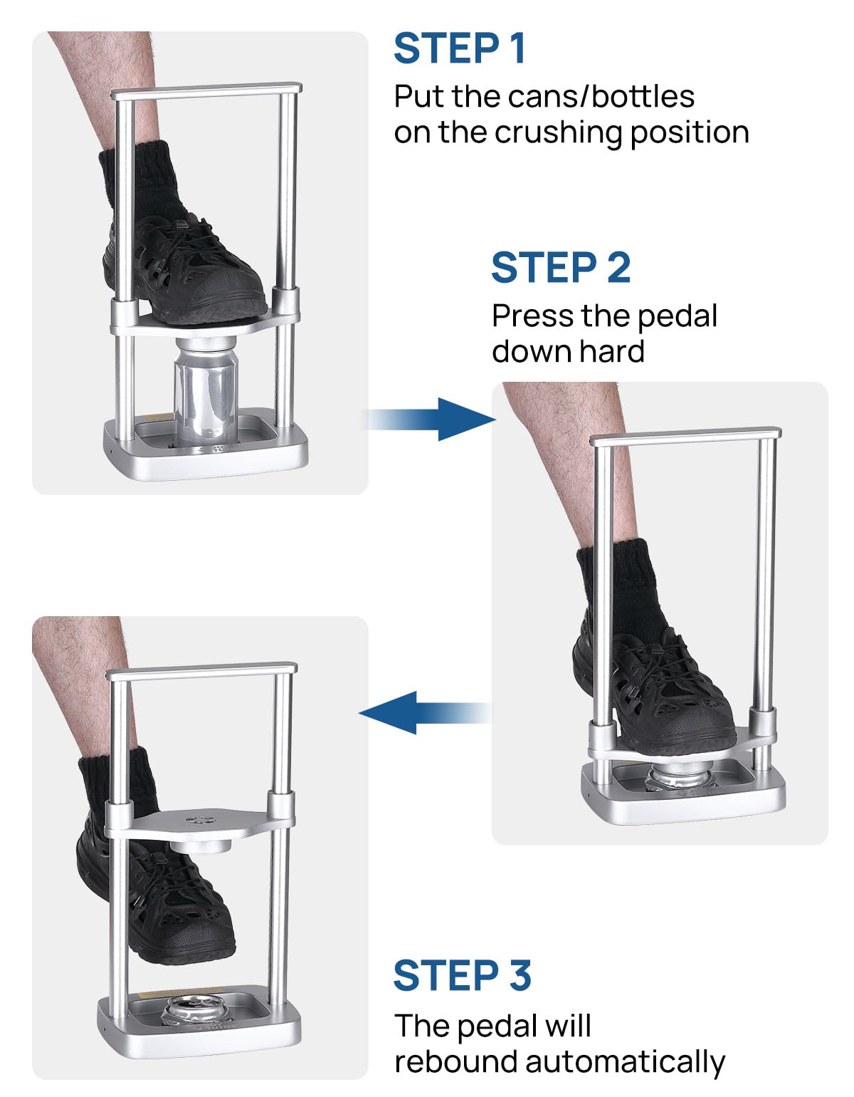 Foot Operated Can Crusher E882
