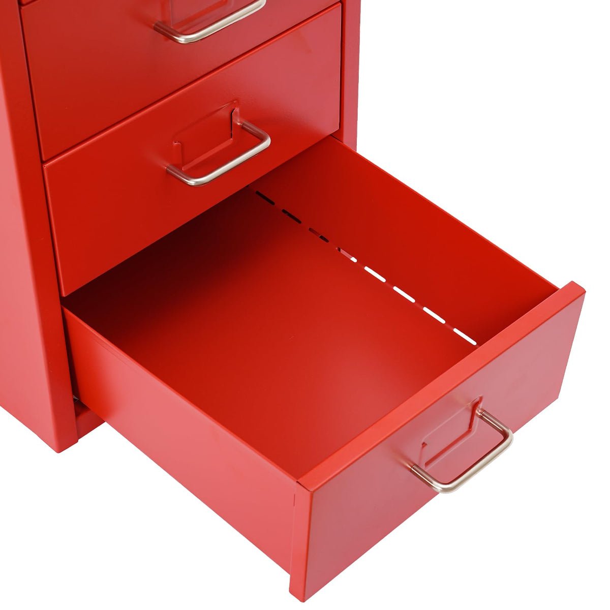 6 Drawer Metal Rolling File Cabinet with Lock J738