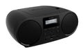 Portable CD Player Boombox with Bluetooth FM Radio USB Aux Input C82156