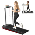 2 in 1 Folding Treadmill with Handle Bar W9041