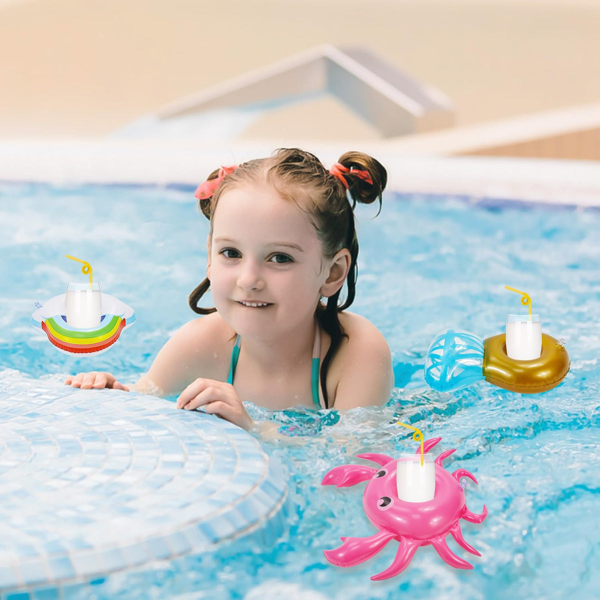 15 Pack Inflatable Drink Holder M66539