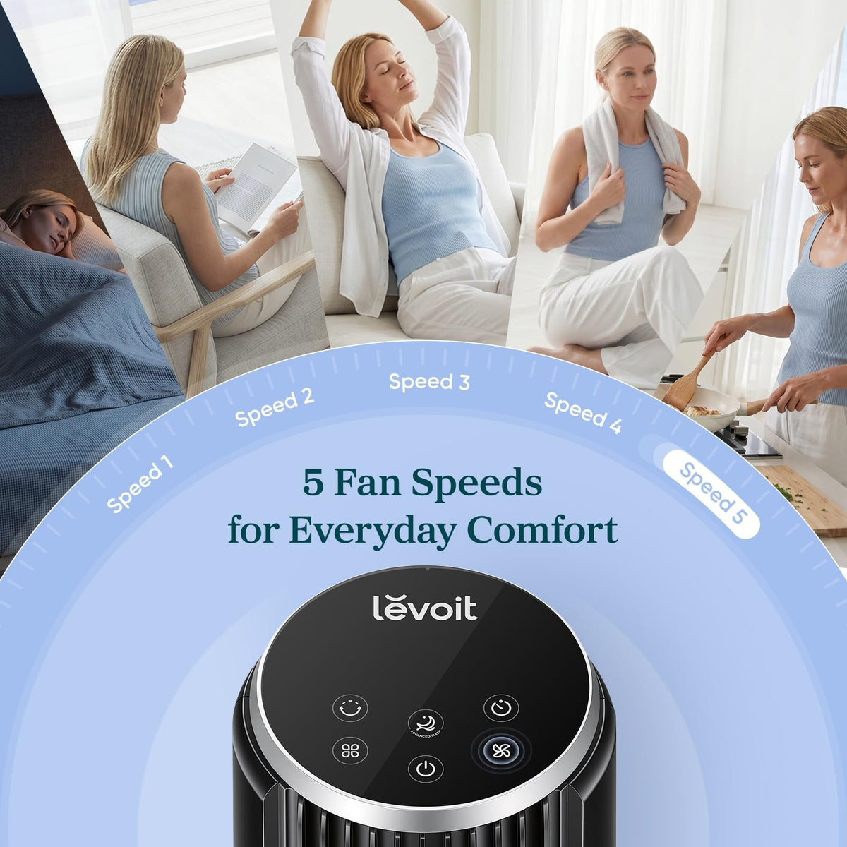 Quiet Tower Fan X40898