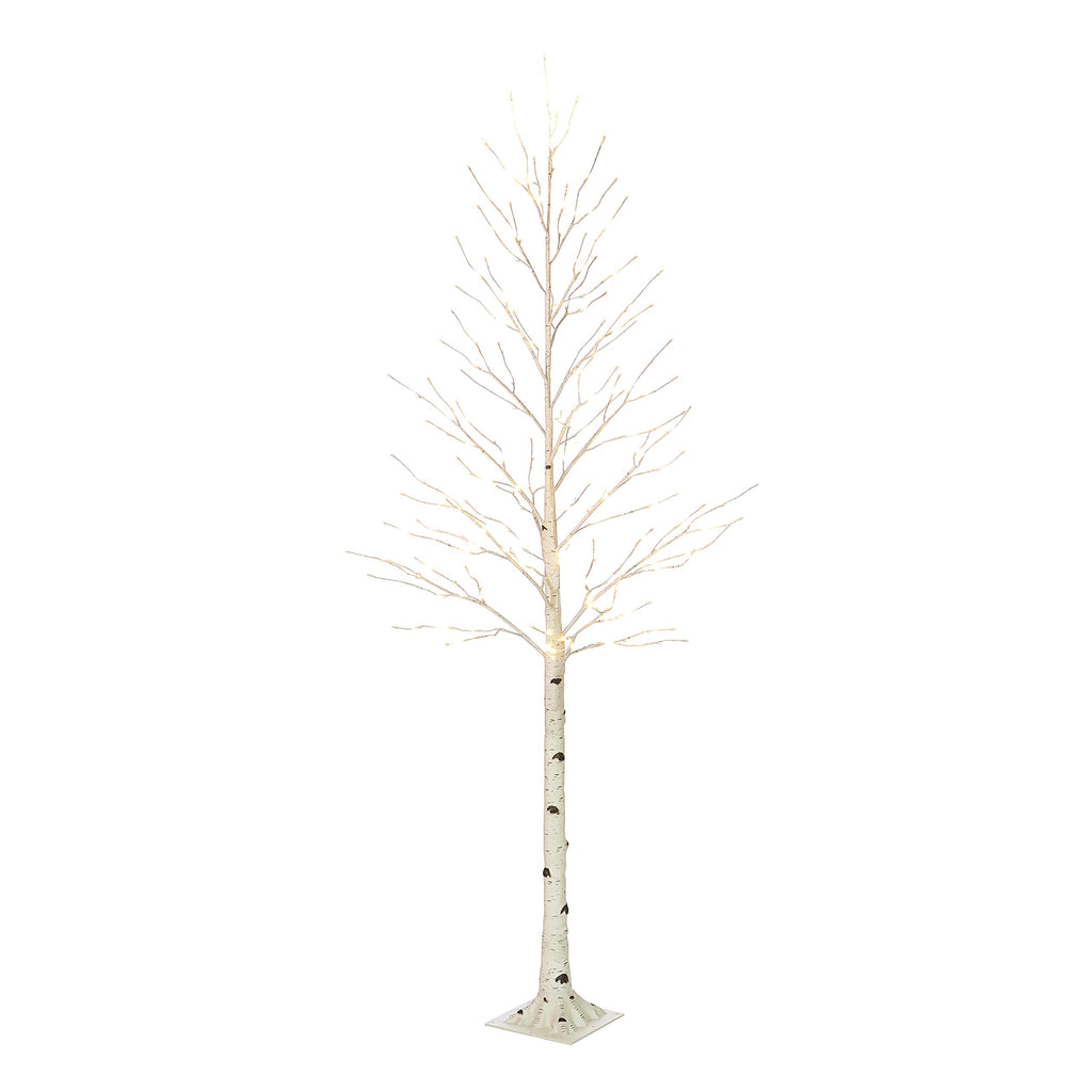 Lighted Birch Tree 8FT 240 Warm White Lights G195086