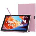 10 Inch Android Tablet, 8GB RAM 32GB Storage, HD IPS Display, 6000mAh Battery, with Case & Stylus Pen S8495