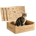 Disposable Cat Litter Box 3 Pack Q3020
