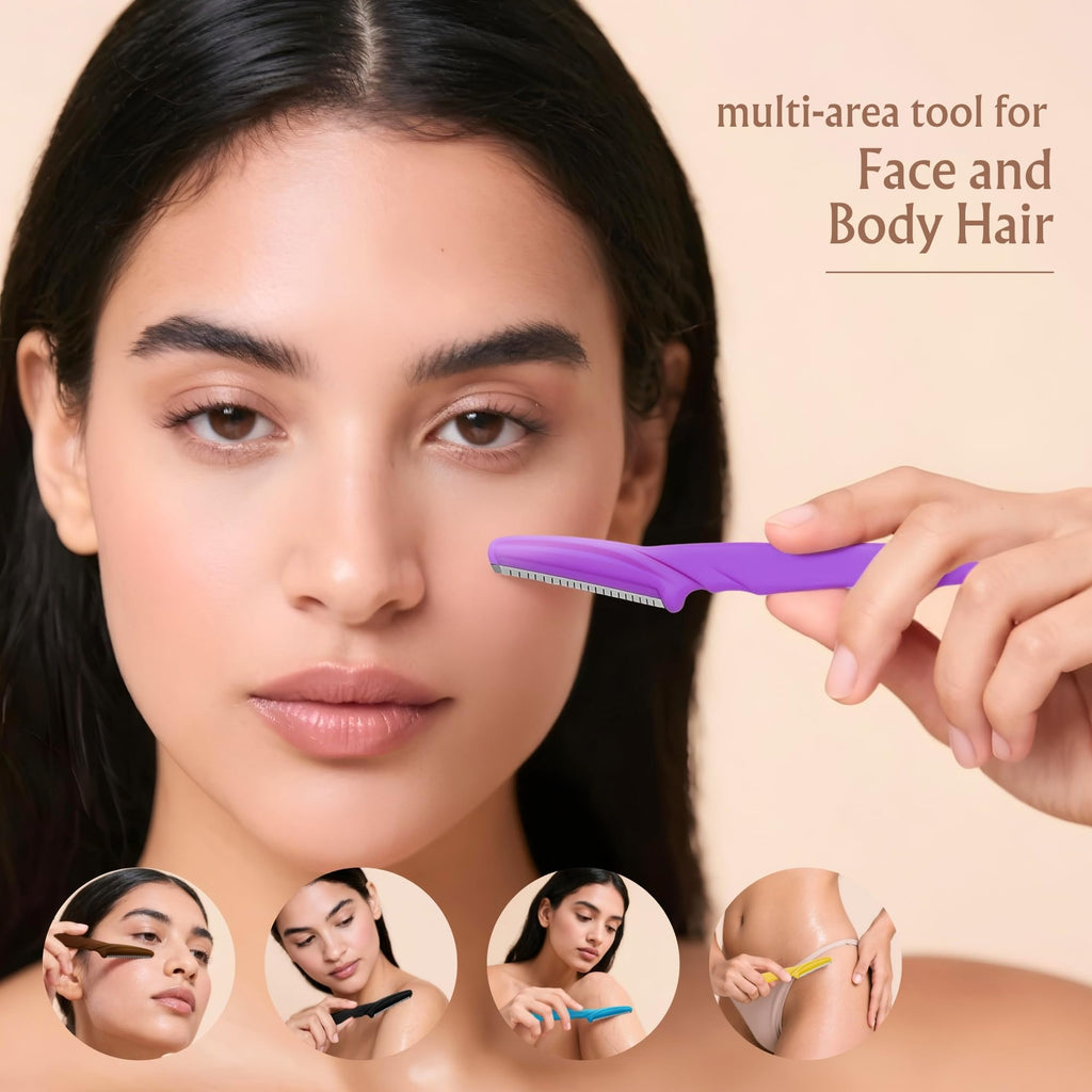 Jojoba Oil with 6PC Face Razors + Rosehip Oil Set X6106