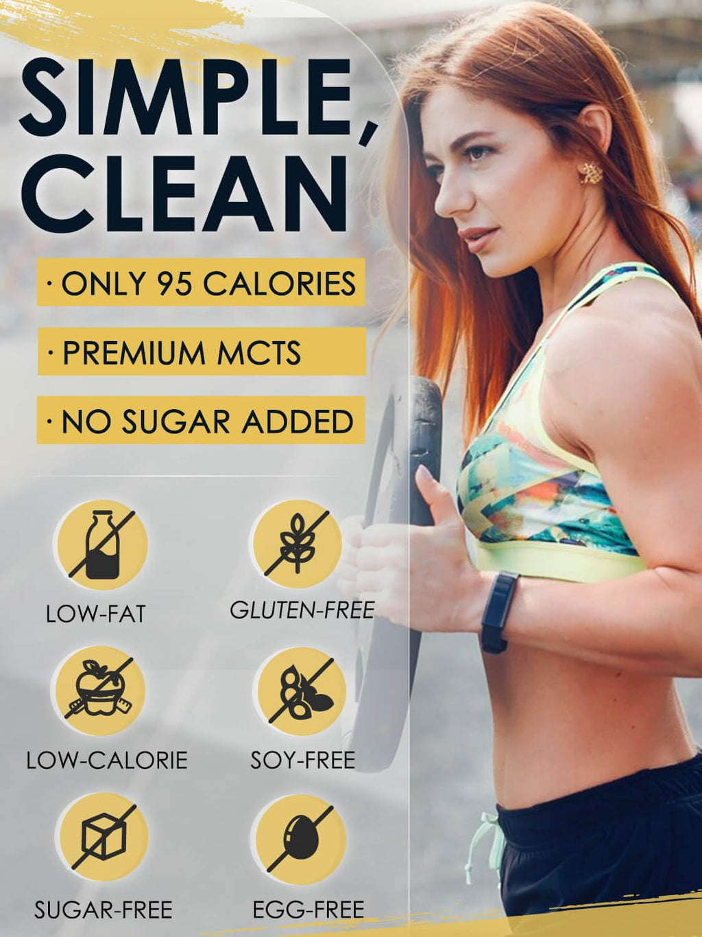 Unflavored Whey & Pea Protein Powder Y949