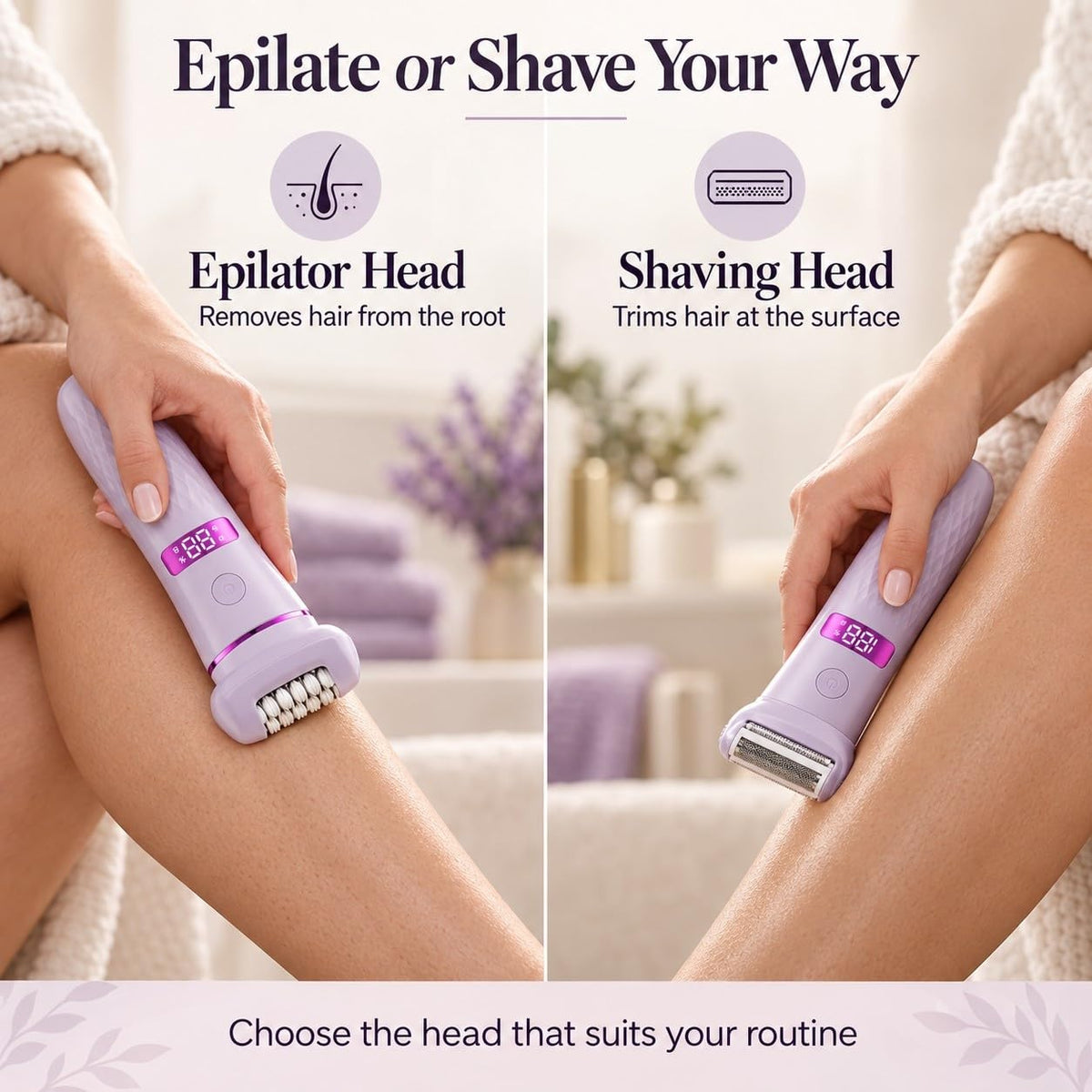 5-in-1 Electric Shaver IPX7 Waterproof Y749