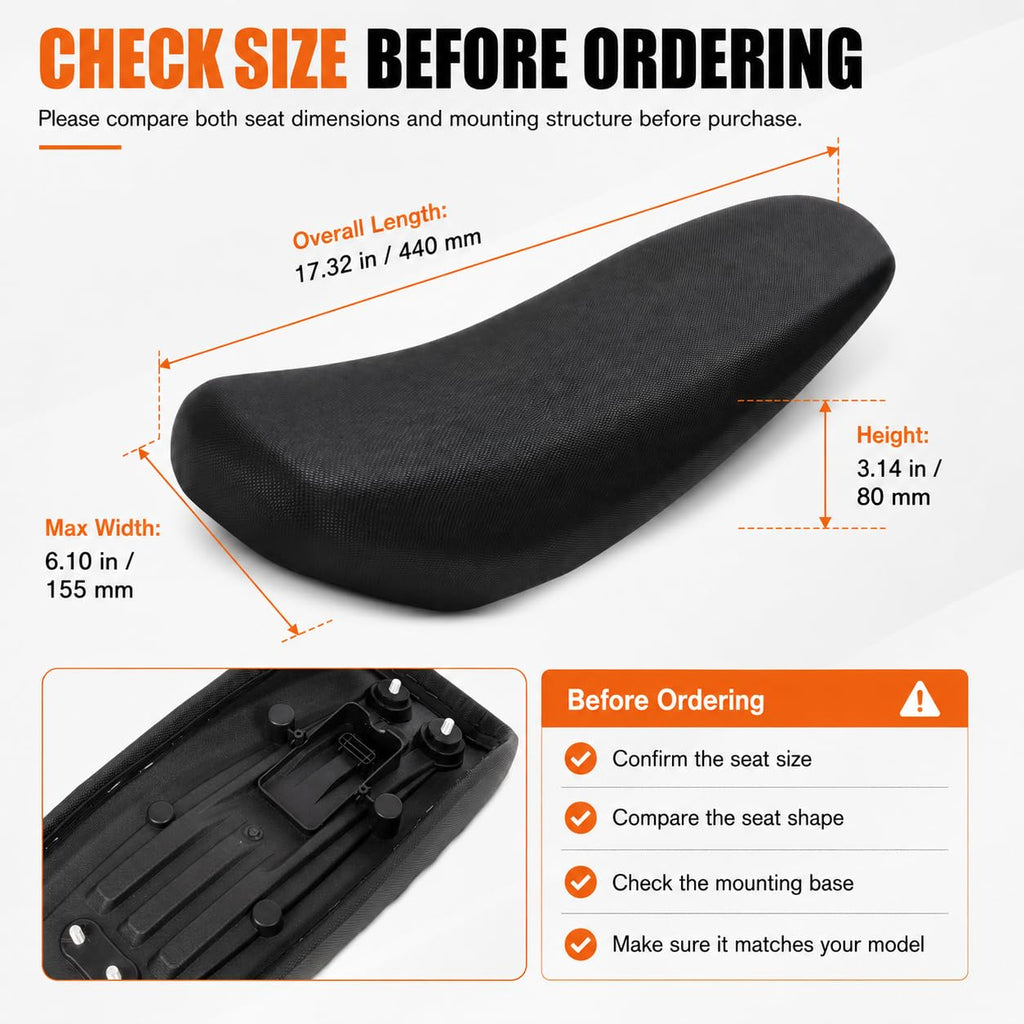 Electric Bike Seat Cushion P904