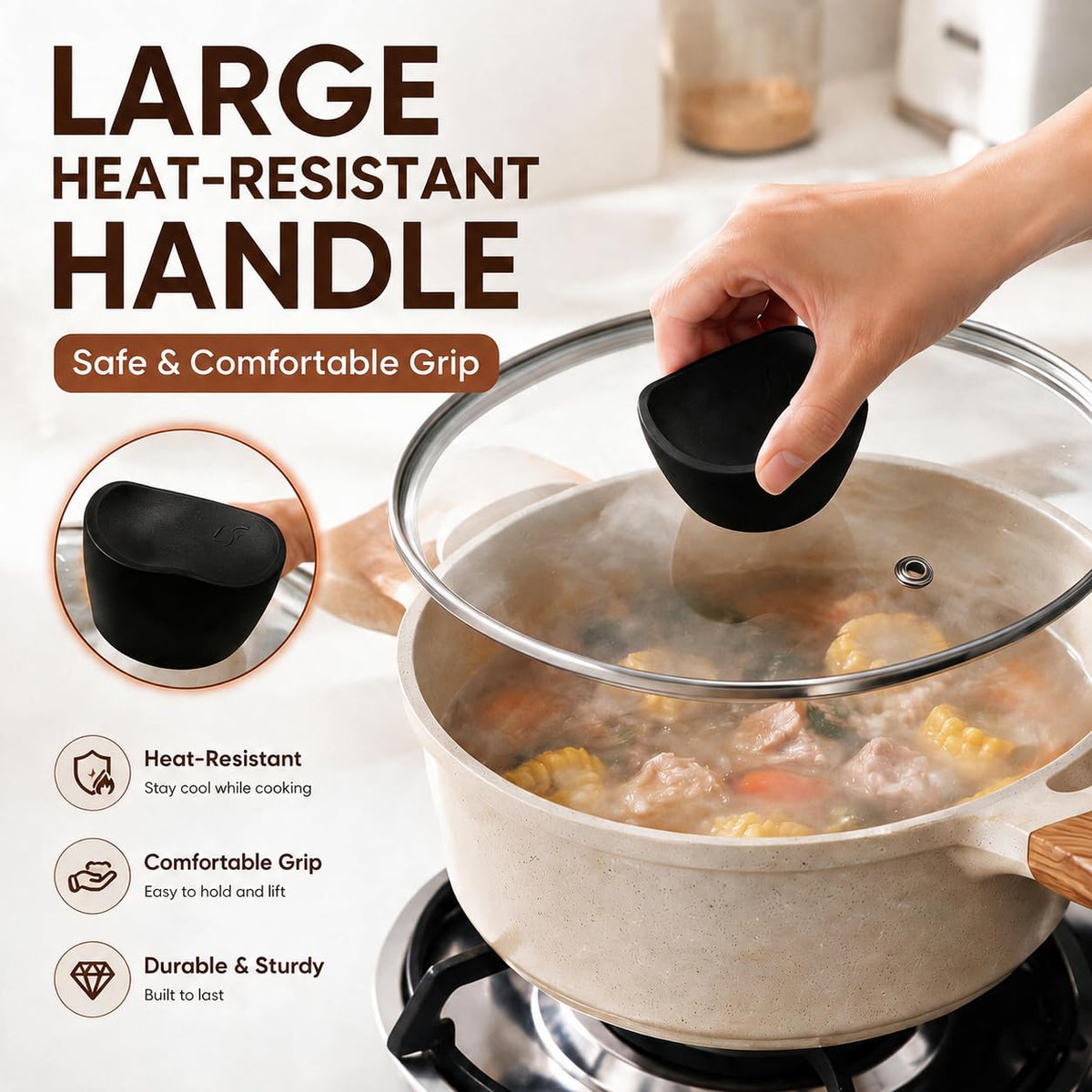 10 Inch Tempered Glass Pan Lid L57602