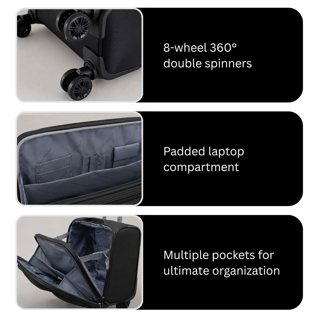 Carry-On Spinner Briefcase Z40224