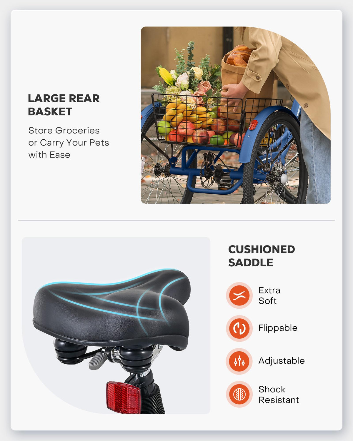 Electric Trike 7 Speed H77726